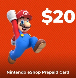 Nintendo eShop Prepaid Card $20 CA Key
