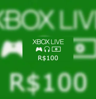XBOX Live BRL 100 Prepaid Card BR