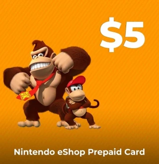 Nintendo eShop Prepaid Card USD 5 Key US