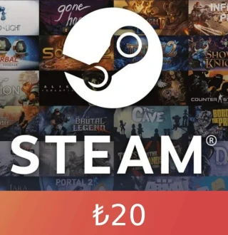 Steam Wallet Card ₺20 TR Activation Code