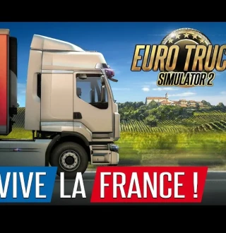 Euro Truck Simulator 2 - Vive la France DLC EU Steam CD Key