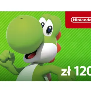 Nintendo eShop Prepaid Card PLN 120 Key PL