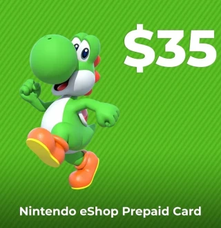 Nintendo eShop Prepaid Card $35 CA Key