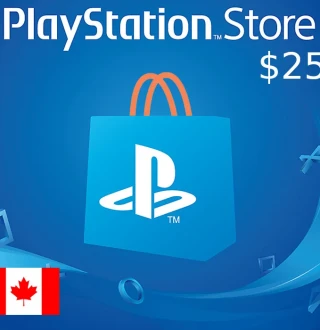 PlayStation Network CAD 25 Gift Card CA