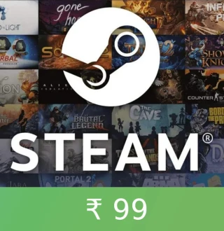 Steam Gift Card ₹99 INR Activation Code