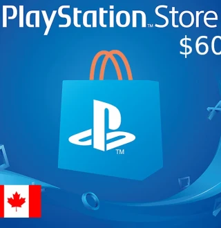 PlayStation Network CAD 60 Gift Card CA