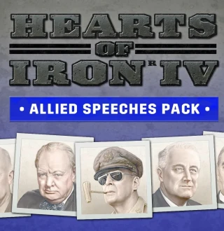 Hearts of Iron IV - Allied Speeches Music Pack DLC EU Steam CD Key	