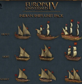 Europa Universalis IV - Indian Ships Unit Pack DLC EU PC Steam CD Key