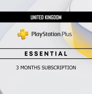 PlayStation Plus Essential 3 Months Subscription UK