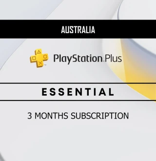 PlayStation Plus Essential 3 Months Subscription AU