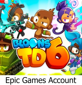 Bloons TD 6 Epic Games Account