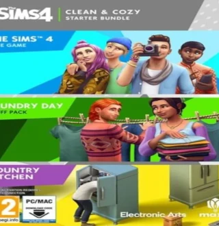 The Sims 4 - Clean & Cozy Starter Bundle EU EA App CD Key