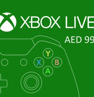 XBOX Live AED 99 Prepaid Card AE