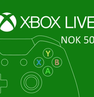 XBOX Live 50 NOK Prepaid Card NO