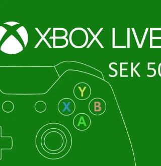 XBOX Live 50 SEK Prepaid Card SE