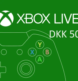 XBOX Live 50 DKK Prepaid Card DK