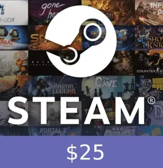 Steam Gift Card $25 CAD Global Activation Code