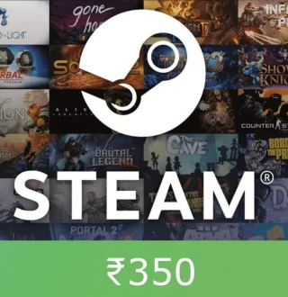 Steam Gift Card ₹350 INR Global Activation Code