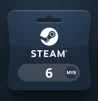 Steam Wallet MYR 6 Gift Card