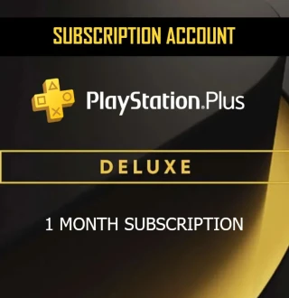 PlayStation Plus Deluxe 1 Month Subscription ACCOUNT