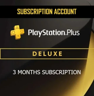 PlayStation Plus Deluxe 3 Months Subscription ACCOUNT