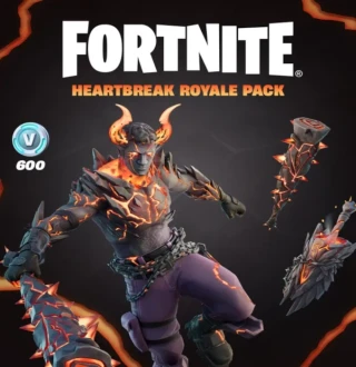 Fortnite - Heartbreak Royale Pack BR XBOX One / Xbox Series X|S CD Key