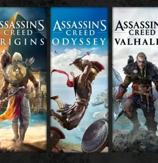 Assassin's Creed Bundle: Assassin's Creed Valhalla, Assassin's Creed Odyssey, and Assassin's Creed Origins AR XBOX One / Xbox Series X|S CD Key