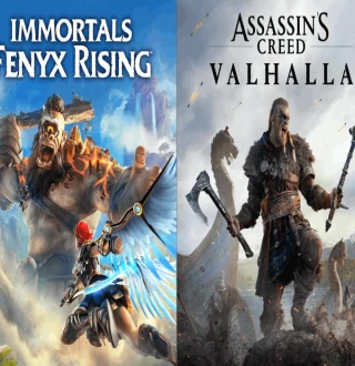 Assassin's Creed Valhalla + Immortals Fenyx Rising Bundle US XBOX One / Xbox Series X|S CD Key