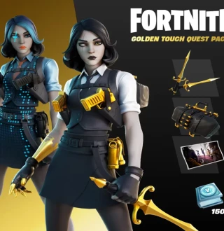 Fortnite - Golden Touch Quest Pack DLC US XBOX One / XBOX Series X|S CD Key
