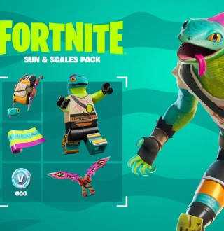 Fortnite - Sun & Scales Pack DLC EU XBOX One / Xbox Series X|S CD Key