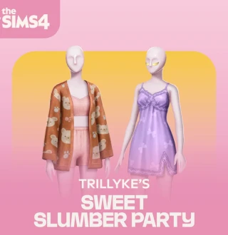 The Sims 4 - Sweet Slumber Party Kit DLC PC EA App CD Key