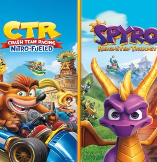 Crash Team Racing Nitro-Fueled + Spyro Game Bundle US XBOX One / Xbox Series X|S CD Key