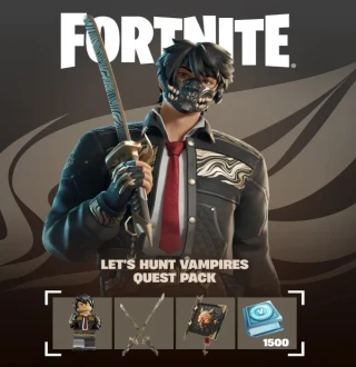 Fortnite - Let's Hunt Vampires Quest Pack DLC US XBOX One / Xbox Series X|S CD Key
