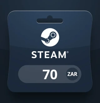 Steam Wallet ZAR 70 Gift Card ZA