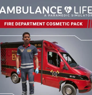 Ambulance Life: A Paramedic Simulator - Fire Department Cosmetic Pack DLC PC Steam CD Key