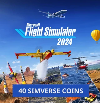 Microsoft Flight Simulator 2024 - 40 Simverse Coins DLC US Xbox Series X|S / PC CD Key