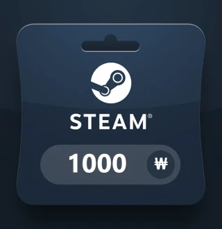Steam Wallet KRW 1000 Gift Card KR