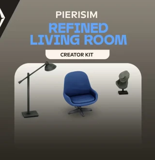 The Sims 4 - Refined Living Room Kit DLC EU PC EA App CD Key