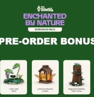 The Sims 4 - Enchanted by Nature - Pre-Order Bonus PC EA App CD Key