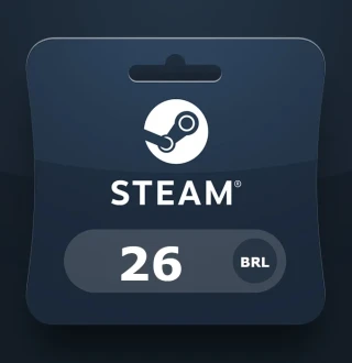 Steam Gift Card BRL 26 BR Activation Code