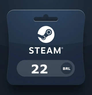 Steam Gift Card BRL 22 BR Activation Code