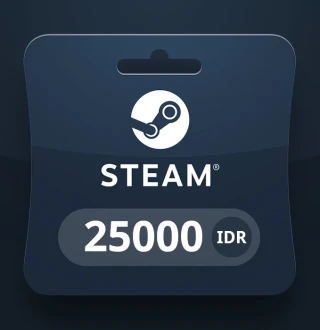 Steam Wallet IDR 25000 Gift Card ID