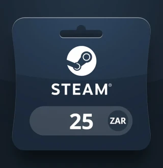 Steam Wallet ZAR 25 Gift Card ZA