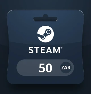 Steam Wallet ZAR 50 Gift Card ZA