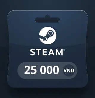 Steam Wallet VND 25 000 Gift Card