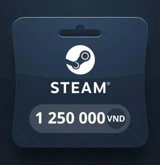 Steam Wallet VND 1 250 000 Gift Card