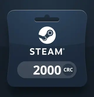 Steam Wallet CRC 2000 Gift Card CR