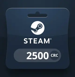 Steam Wallet CRC 2500 Gift Card CR