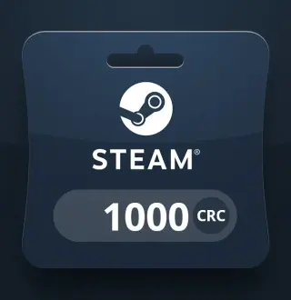 Steam Wallet CRC 1000 Gift Card CR