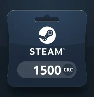 Steam Wallet CRC 1500 Gift Card CR